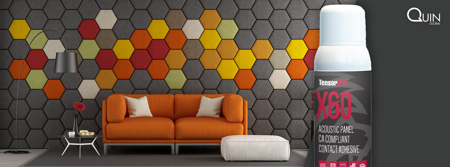 Acoustic adhesive – Tensorgrip® X60